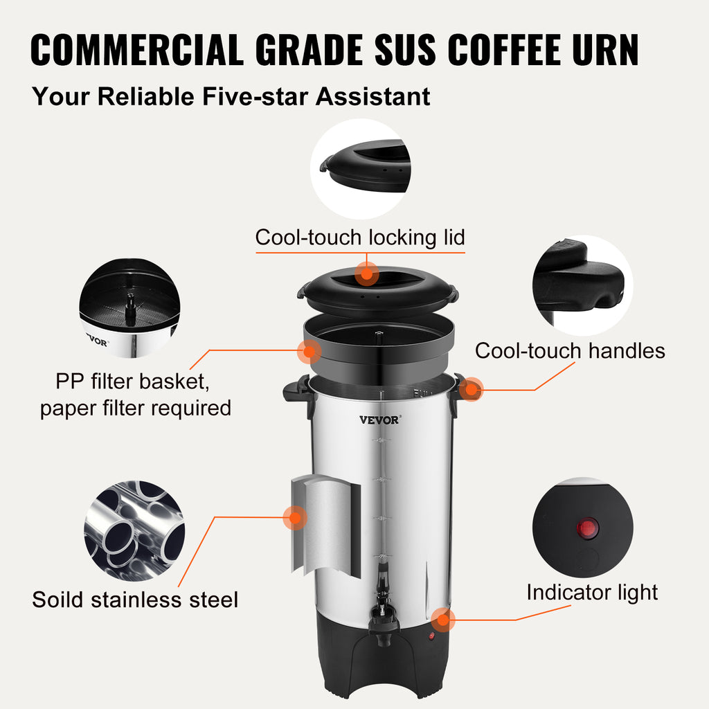 VEVOR Commercial Coffee Dispenser