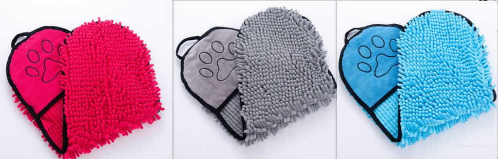Super Absorbent Dog & Cats Bathrobe Microfiber Bath Towels,Quick-Drying.