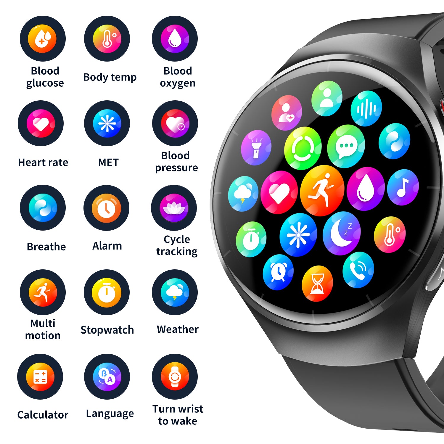 IP67 Waterproof Smart Watch