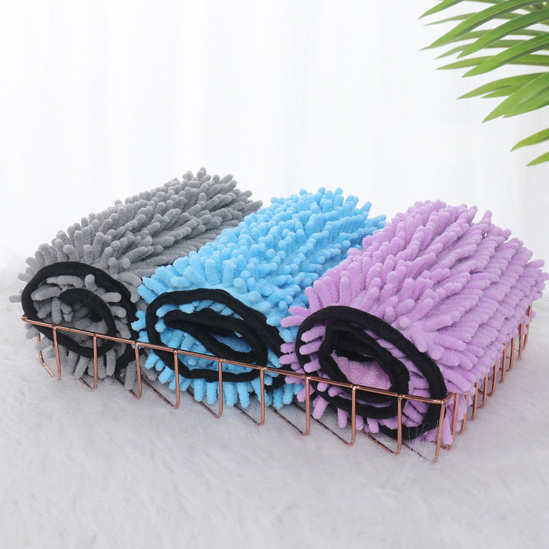 Super Absorbent Dog & Cats Bathrobe Microfiber Bath Towels,Quick-Drying.