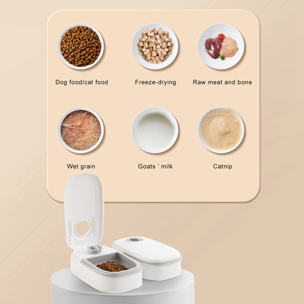 Automatic Pet Feeder Smart Food Dispenser For Cats & Dogs with Timer