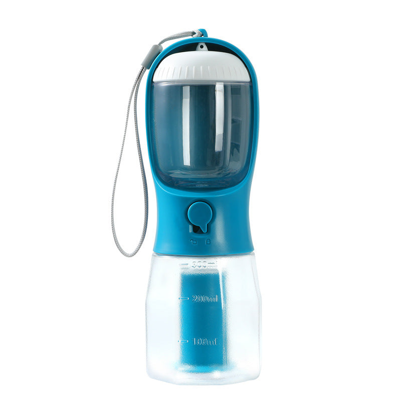Dog Water Cup Drinking Food Garbage Bag Three-in-one Portable Small Multi-functional Pet Cups