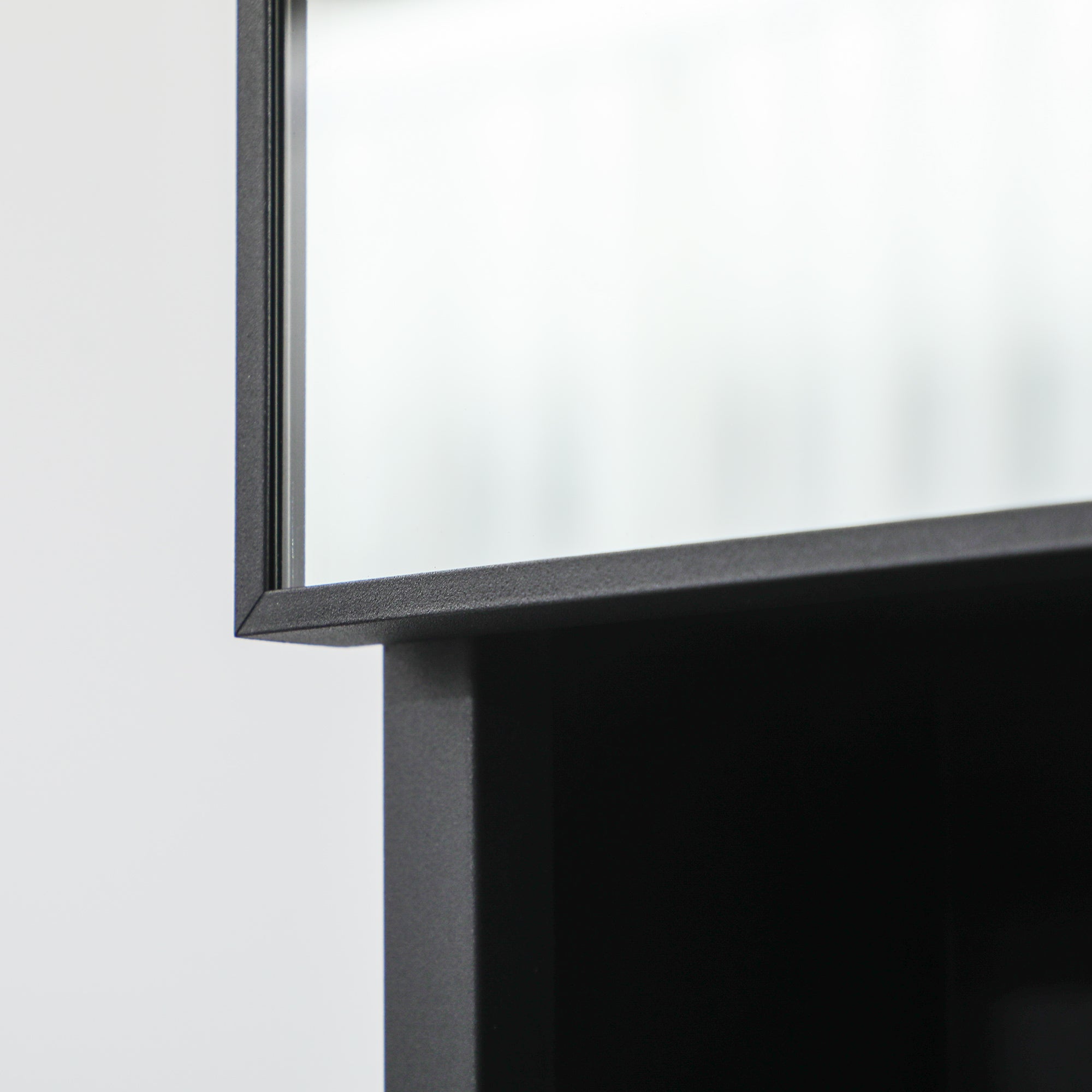 Wall-Mounted Medicine Cabinet, Bathroom Mirror Cabinet with Double Doors and Storage Shelves.