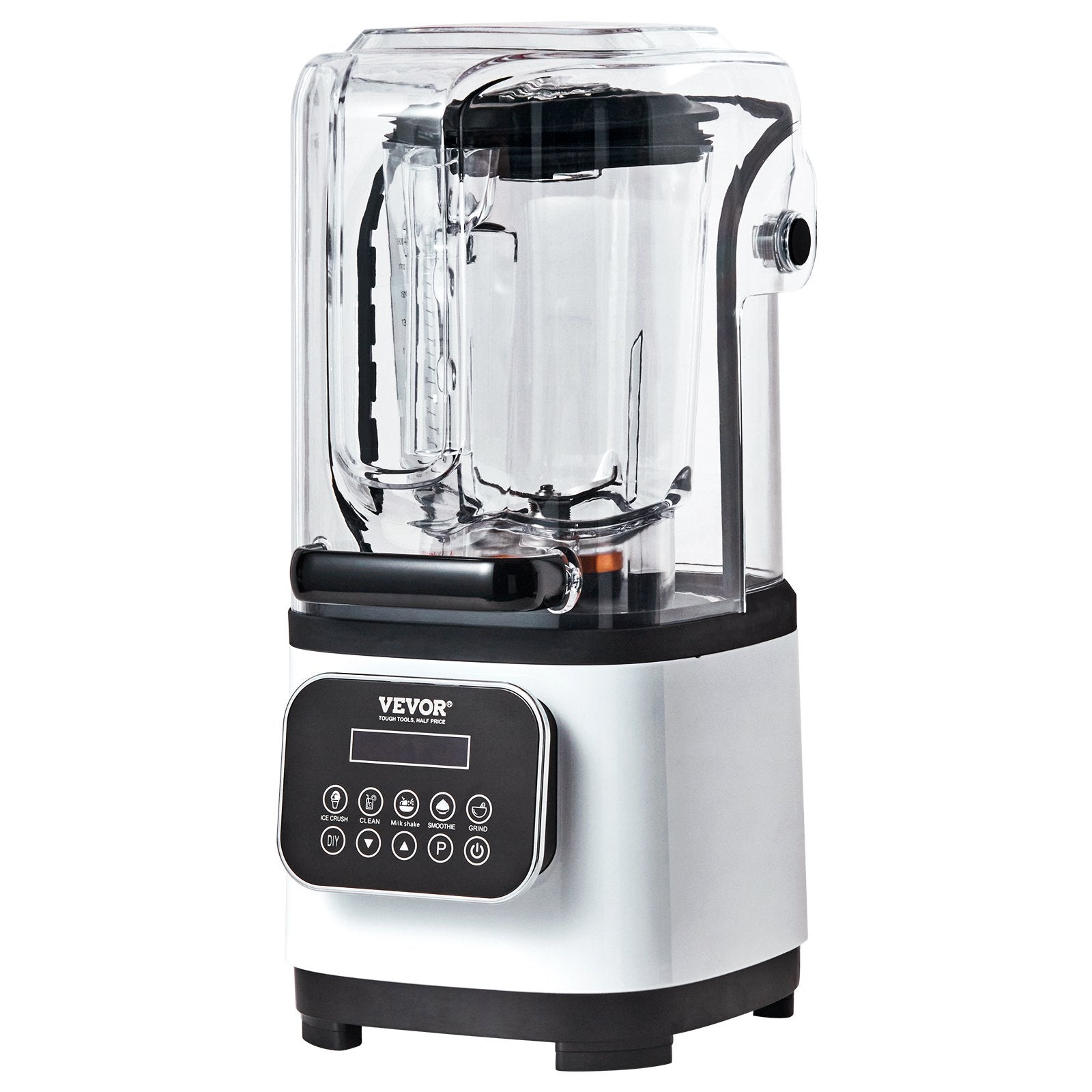 Professional Blender With Shield, Commercial Countertop