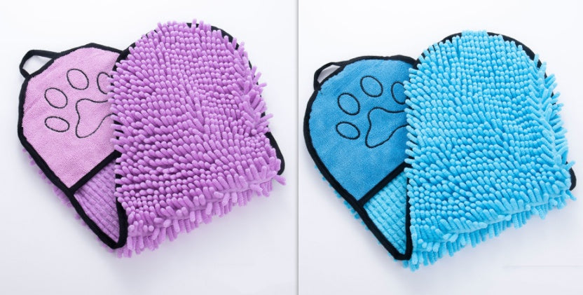 Super Absorbent Dog & Cats Bathrobe Microfiber Bath Towels,Quick-Drying.