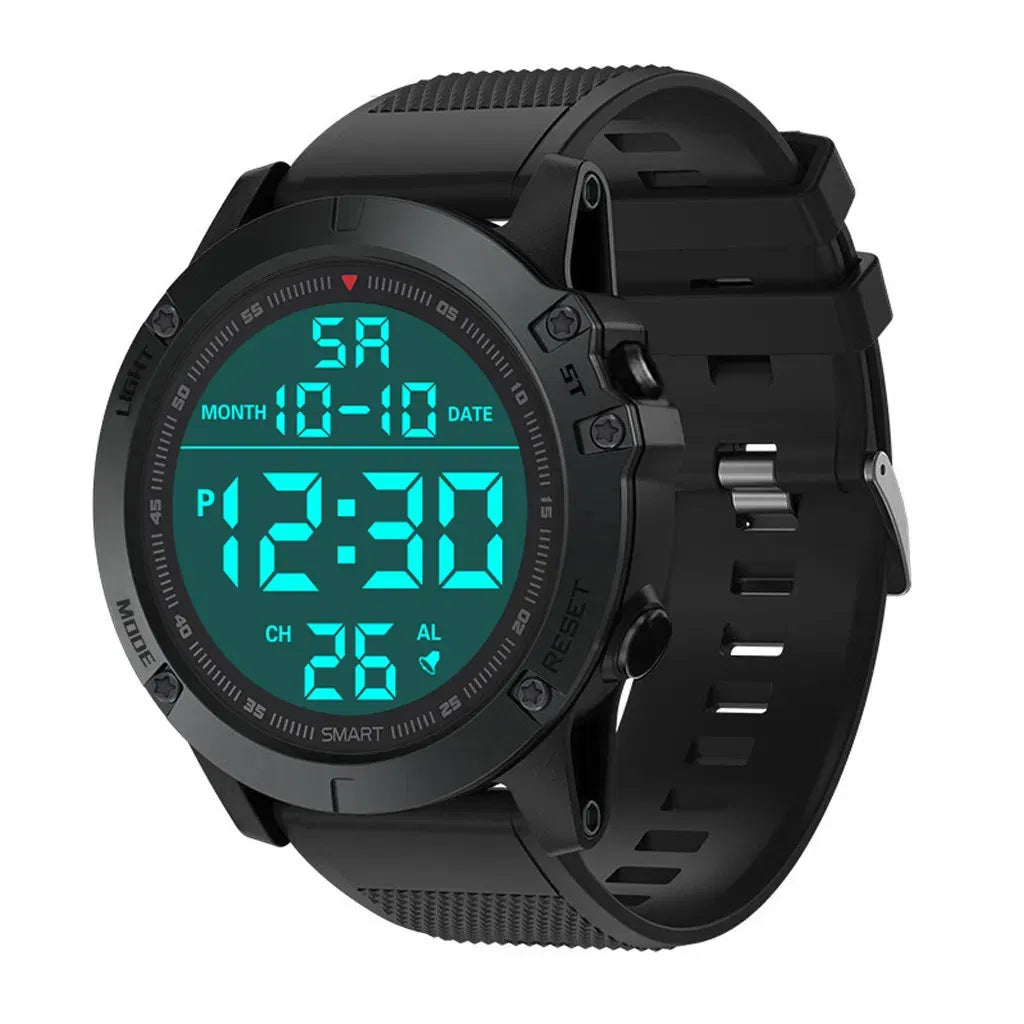 Waterproof Digital Mens Sports Wristwatch