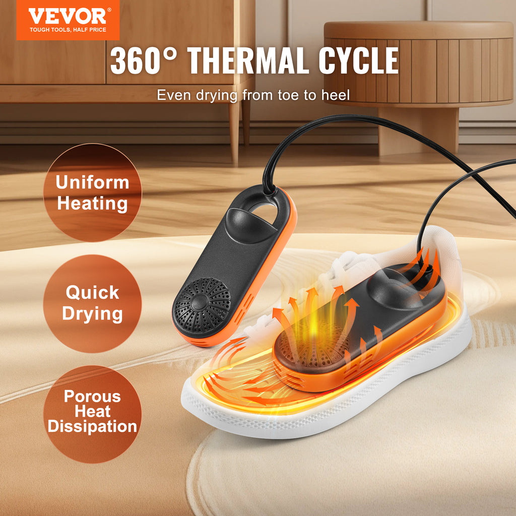 VEVOR Boot Dryer Shoe Dryer, Portable Footwear  Machine