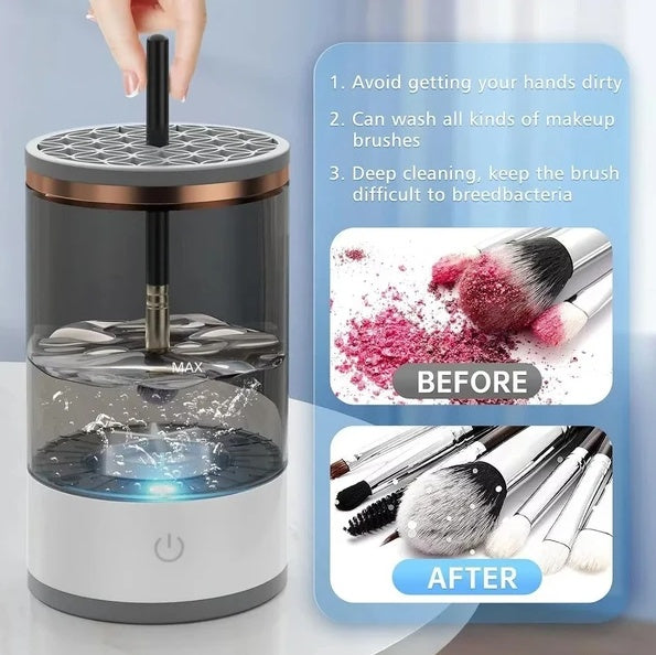 Electric Makeup Brush Cleaning Machine Fast Clean Dryer