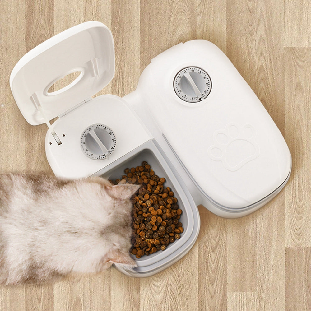 Automatic Pet Feeder Smart Food Dispenser For Cats & Dogs with Timer