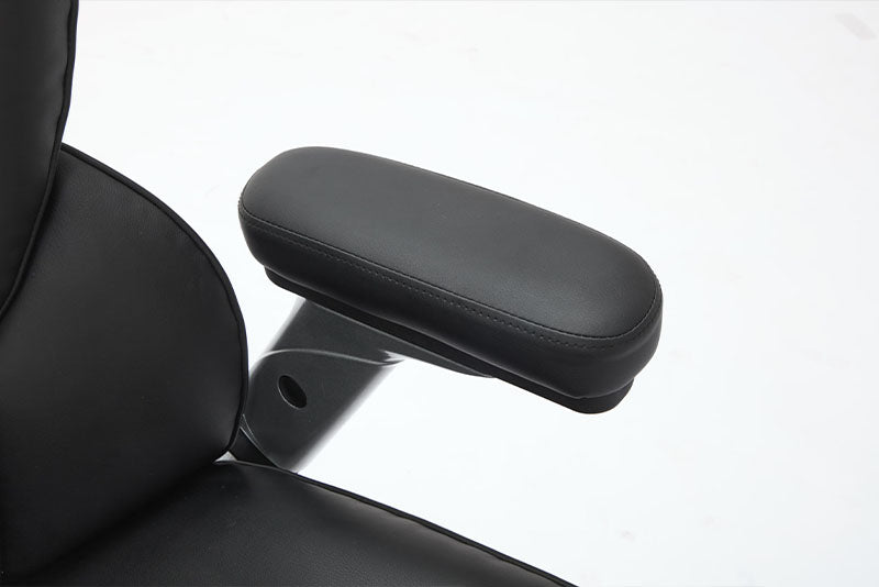 Big And Tall Office Chair 500lbs With Adjustable Lumbar Support, Executive Office Chair With Flip-up Armrest And Wider Seat, Ergonomic Leather Chair Breathable Cannot Be Sold On Temu