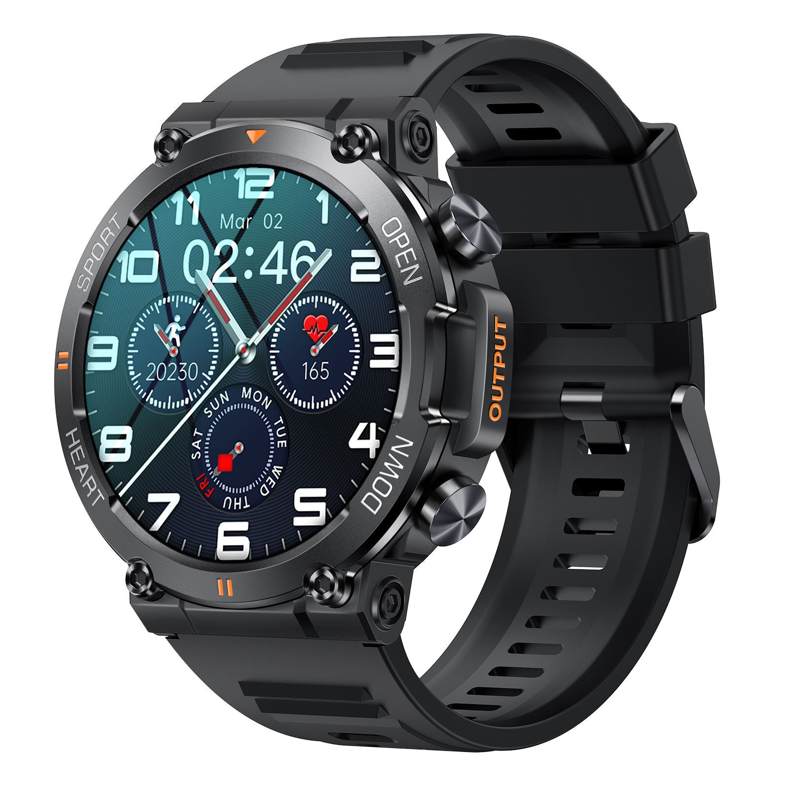 SENBONO Men Outdoor Sports Smartwatch