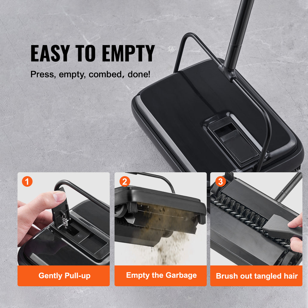 VEVOR Manual Carpet Sweeper