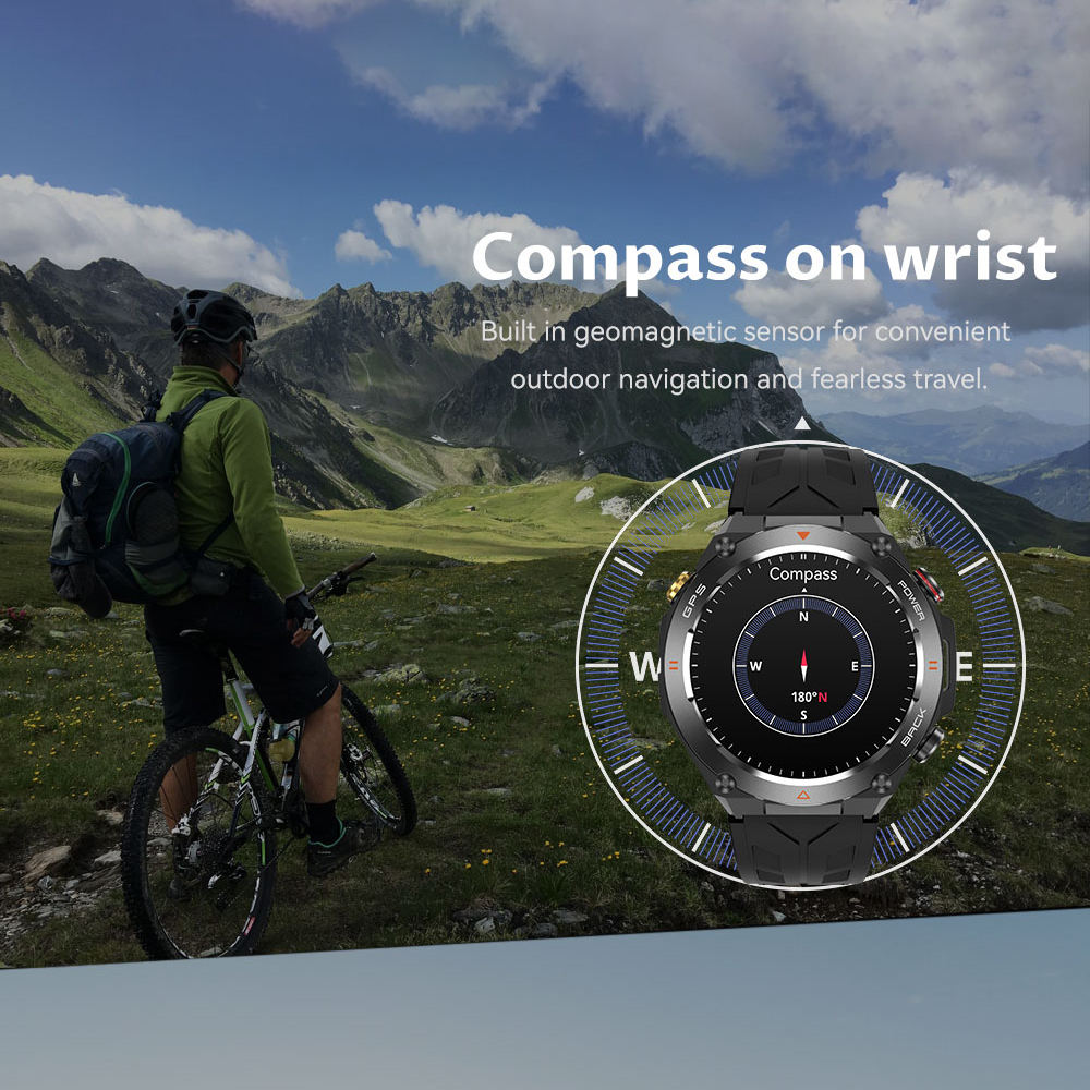 SENBONO GPS Mens Smart Watch